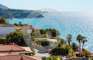 Tyrrhenian sea landscape, Calabria, Italy