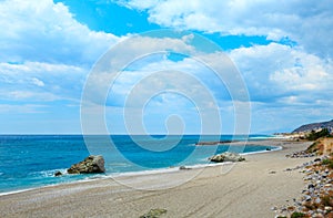 Tyrrhenian sea landscape, Calabria, Italy