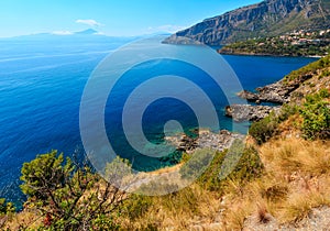 Tyrrhenian sea landscape, Campania, Italy