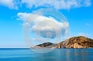 Tyrrhenian sea landscape, Campania, Italy