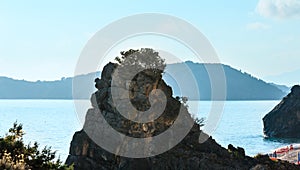 Tyrrhenian sea landscape, Campania, Italy