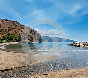 Tyrrhenian sea landscape, Campania, Italy