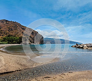 Tyrrhenian sea landscape, Campania, Italy