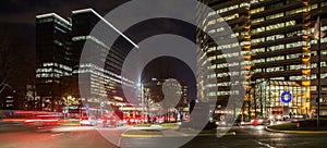 Tysons Corner at night