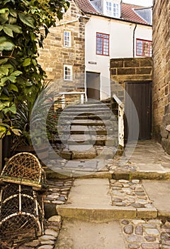 Tysons Steps at Robin Hoods Bay Village