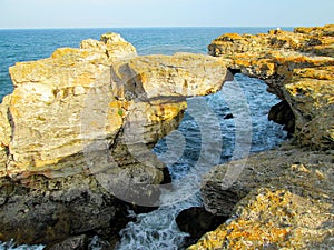 Tyulenovo is famous for its unique beach and caves, fresh air and its unique nature.