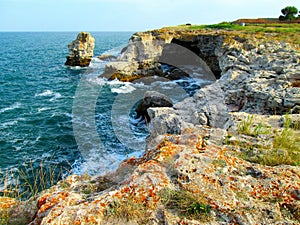 Tyulenovo is famous for its unique beach and caves, fresh air and its unique nature.