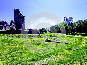 Tzar Lazar medival tower, Serbia, Europe XIV century