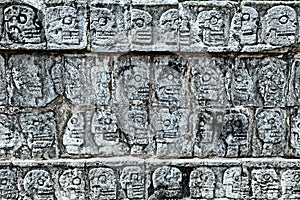 Tzompantli - Wall of Skulls