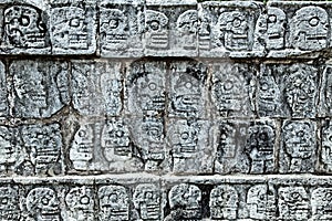 Tzompantli - Wall of Skulls photo