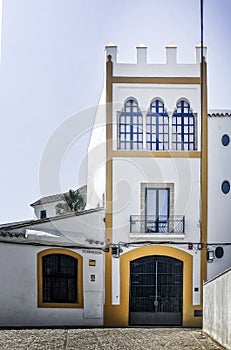 Examples of Andalusian architecture, Jerez de la Frontera, Cadiz, Andalusia photo