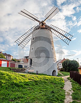 TÅ™ebic windmill where the natural tannin was milled