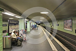 U-Bahn station, Berlin