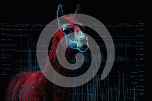 U Llama\'s Market Plunge: A Taboo Performance (AI Generated