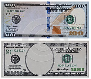 U.S. 100 dollar border