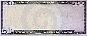 U.S. 50 dollar