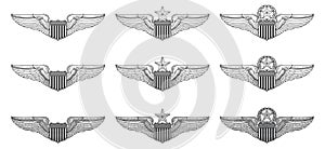 U.S. Air Force Pilot Wings