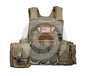 U.S. Army tactical bulletproof vest