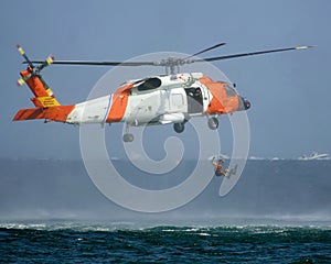 U.S.C.G Helicopter Rescue