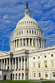 U.S. CAPITAL IN EARLY MORNING LIGHT IN WASHINGTON, D.C.