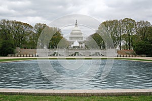 U.S. Capitol Building from Lower Senate Park