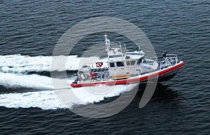 U.S. Coast Guard patrol boat