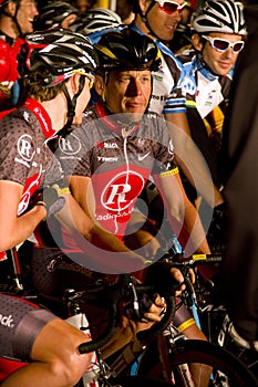 U S cyclist Lance Armstrong