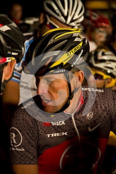 U S cyclist Lance Armstrong