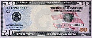 U.S. 50 dollar photo