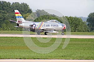 U.S. F-86 Sabre Fighter Jet