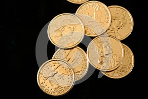 U.S. Gold One Dollar Coins photo