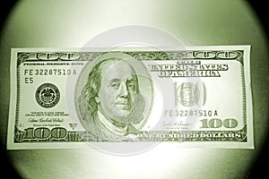 U.S. Hundred dollar bill