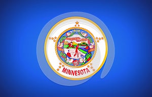 U.S. state flag of Minnesota