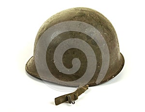 A U.S. WW2 Army Helmet photo