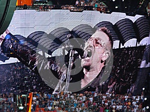 U2 concert in Milan