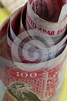 Uae currency 100 dirham notes