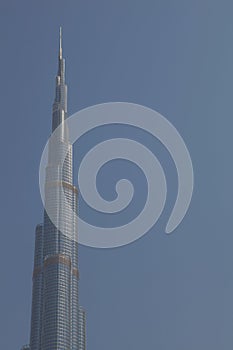 UAE / DUBAI - 9/12/2012 - Burjh kalifa seen from below