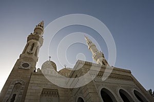 UAE Dubai The Jumeirah Mosque the only mosque which non-Muslims are permitted to visit.