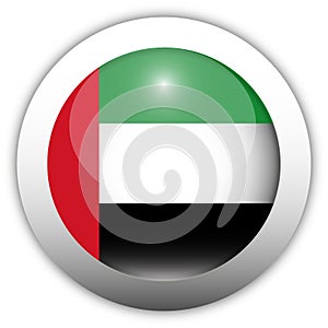UAE Flag Aqua Button