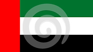 UAE flag United Arab Emirates