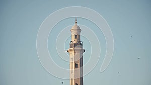 UAE, January 2017: Al fahidi district dubai. Tower against the sky