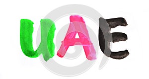 UAE letters