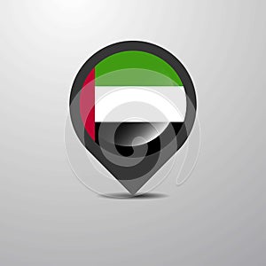 UAE Map Pin