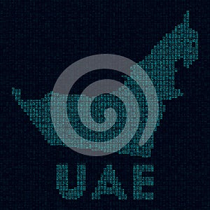 UAE tech map.