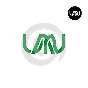 UAN Logo Letter Monogram Design