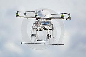 UAV drone flying photo