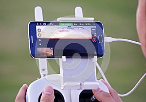 (UAV) Drone Operation & Cellphone Technology