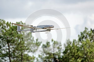 Uav drone plane flying photo