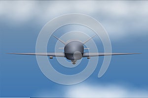 UAV Drone Unmanned spy in sky