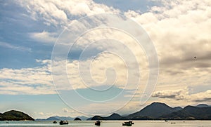 Ubatuba beach